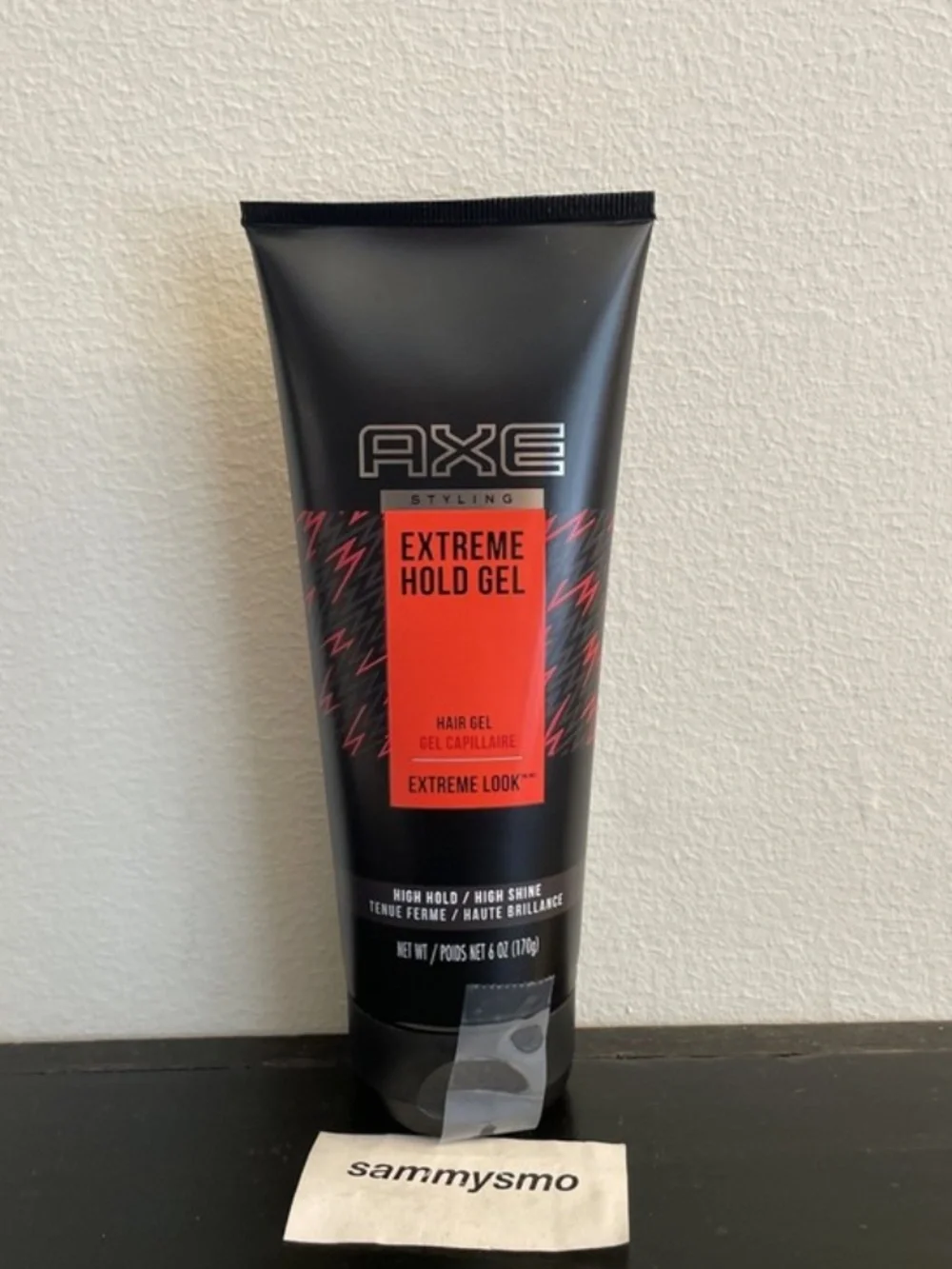 Axe Styling Extreme Hold Hair Gel, high hold, high shine 6oz. discontinued
